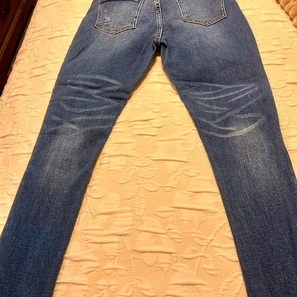 Distressed Blue Jeans - Picture 2 of 3